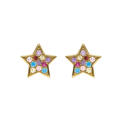 <STRONG>Pendiente mujer Luxenter EXA107Y2000 estrella.</STRONG><BR><STRONG>Pendientes</STRONG> de <STRONG>mujer</STRONG> con for