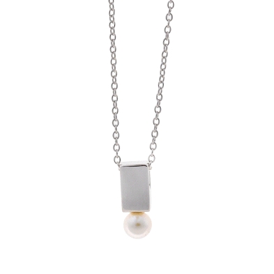 <STRONG>Collar Salvatore 272C0060 mujer perla.<BR>Collar</STRONG> para <STRONG>mujer Salvatore</STRONG> liso con perla.<BR>Fabri