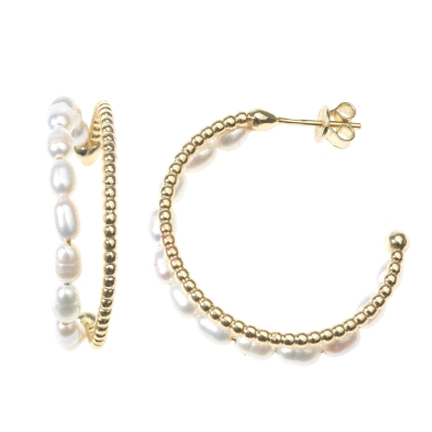 <STRONG>Pendiente doble dorado con perla Salvatore 164A0119</STRONG>. <STRONG>Pendiente&nbsp;Salvatore 164A0119</STRONG>. <STRON