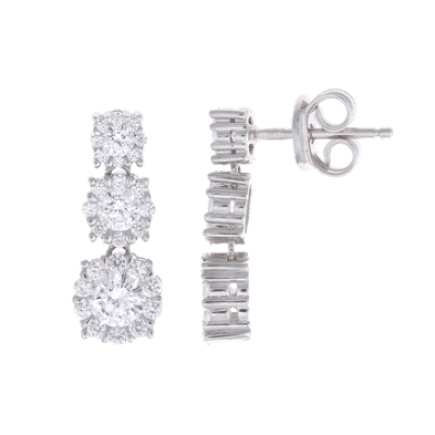 <STRONG>Pendiente largo con circonitas Salvatore 136A0208</STRONG><BR>Estos elegantes <STRONG>pendientes para mujer Salvatore</S