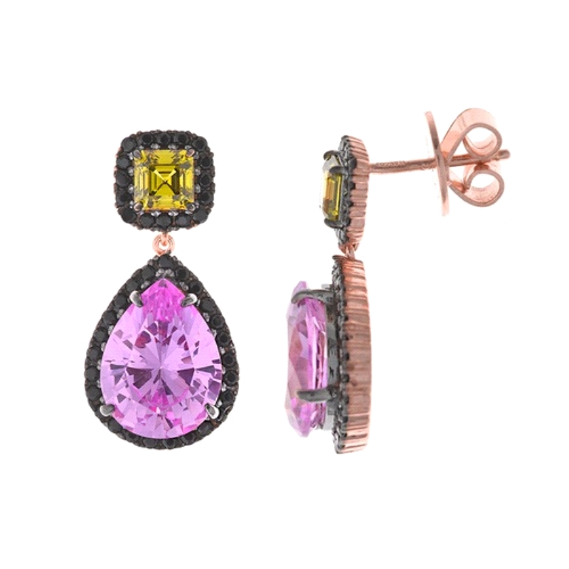 <STRONG>Pendiente Salvatore mujer rosa y verde 136A0527</STRONG>&nbsp;&nbsp; <BR>Estos <STRONG>pendientes salvatore para mujer</