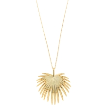 <STRONG>Collar plata dorada hoja excelsa Salvatore 151C0035</STRONG><BR>El <STRONG>collar de mujer</STRONG> con forma de <STRONG