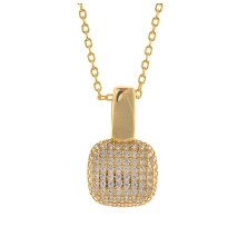 <STRONG>Collar mujer cuadrado dorado Salvatore 268C0005.</STRONG><BR>Gargantilla de <STRONG>mujer</STRONG> formada por una caden