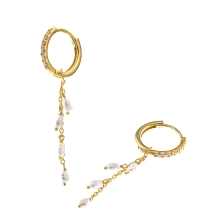 <STRONG>Pendiente perla mujer Salvatore 213A0655.</STRONG><BR><STRONG>Pendientes</STRONG> aros para <STRONG>mujer</STRONG> con c