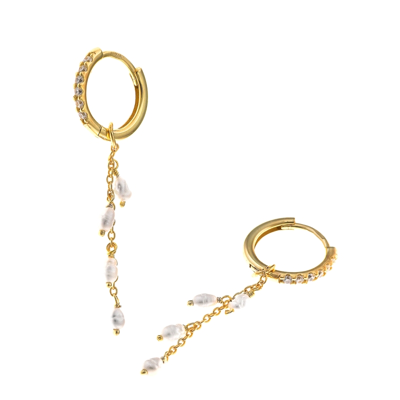 <STRONG>Pendiente perla mujer Salvatore 213A0655.</STRONG><BR><STRONG>Pendientes</STRONG> aros para <STRONG>mujer</STRONG> con c