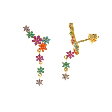 Pendiente trepador Salvatore 195A0150 <BR>Trepador Salvatore 195A0150<BR>Pendiente de mujer forma trepador Salvatore fabricado e