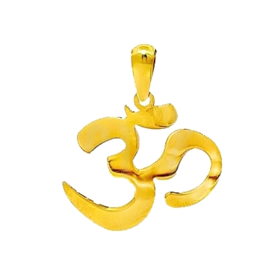 <STRONG>Colgante oro mantra om.</STRONG><BR><STRONG>Colgante</STRONG> mantra <STRONG>om</STRONG> con un tamaño de 15mm de alto y