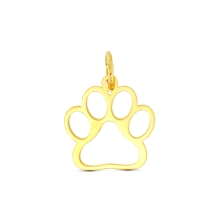 <STRONG>Colgante oro huella mascota.</STRONG><BR><STRONG>Colgante</STRONG> de <STRONG>huella</STRONG> de<STRONG> mascota</STRONG