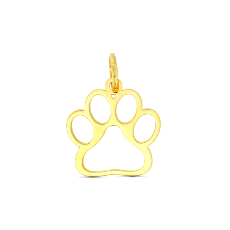 <STRONG>Colgante oro huella mascota.</STRONG><BR><STRONG>Colgante</STRONG> de <STRONG>huella</STRONG> de<STRONG> mascota</STRONG