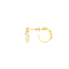 <STRONG>Pendiente mujer aros Luxenter EZ504Y0000</STRONG> <BR><STRONG>Pendientes</STRONG> con <STRONG>circonitas</STRONG> para <