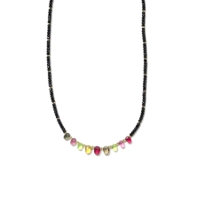 <STRONG>Collar Luxenter mujer negro NXA701Y79900 <BR>Gargantilla</STRONG> de<STRONG> mujer Luxenter</STRONG> con piedras facetad