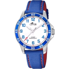<P>Reloj Lotus 18787/4&nbsp; <BR>Reloj Lotus para niño con&nbsp;caja de 36 mm, y esfera en color blanco con números azules.<BR>C