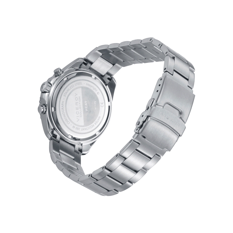 Reloj hombre Viceroy cronógrafo verde 41179-67<BR><STRONG>Reloj </STRONG>para<STRONG> hombre Viceroy</STRONG> con caja de acero 
