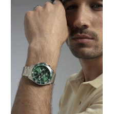 Reloj hombre Viceroy cronógrafo verde 41179-67<BR><STRONG>Reloj </STRONG>para<STRONG> hombre Viceroy</STRONG> con caja de acero 