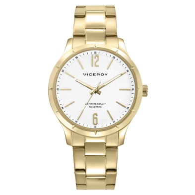 Reloj Viceroy hombre 401493-05 dorado.<BR><STRONG>Reloj</STRONG> para <STRONG>hombre Viceroy</STRONG> con movimiento de cuarzo a