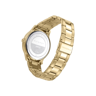 Reloj Viceroy hombre 401493-05 dorado.<BR><STRONG>Reloj</STRONG> para <STRONG>hombre Viceroy</STRONG> con movimiento de cuarzo a