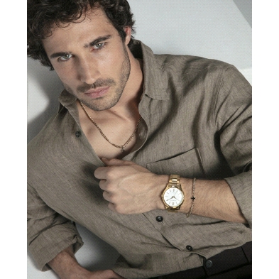 Reloj Viceroy hombre 401493-05 dorado.<BR><STRONG>Reloj</STRONG> para <STRONG>hombre Viceroy</STRONG> con movimiento de cuarzo a