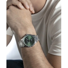 <STRONG>Reloj hombre Viceroy esfera verde 401493-65</STRONG><BR>Reloj de hombre Viceroy con caja de 41mm y correa de acero.<BR>E