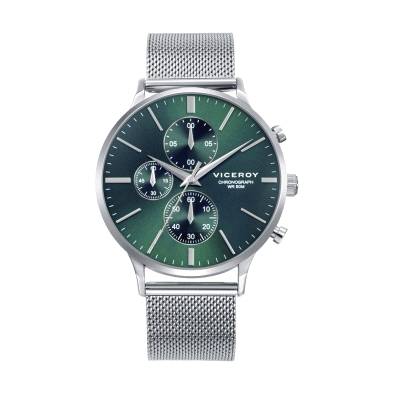 <STRONG>Reloj hombre Viceroy cronógrafo 401499-67 verde.</STRONG><BR><STRONG>Reloj</STRONG> de <STRONG>hombre Viceroy</STRONG> c