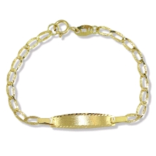 <P><STRONG>Esclava bebé oro amarillo 18k 11 cm tallada.</STRONG><BR><STRONG>Esclava</STRONG> para <STRONG>bebé</STRONG> con esla
