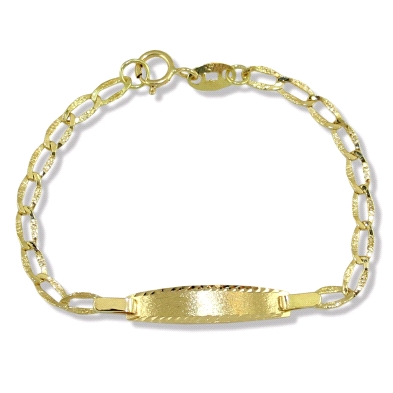 <P><STRONG>Esclava bebé oro amarillo 18k 11 cm tallada.</STRONG><BR><STRONG>Esclava</STRONG> para <STRONG>bebé</STRONG> con esla