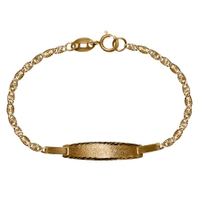 <STRONG>Esclava bebé oro 18k 11cm eslabón estrellas.</STRONG><BR><STRONG>Esclava</STRONG> para <STRONG>recien nacido</STRONG> co