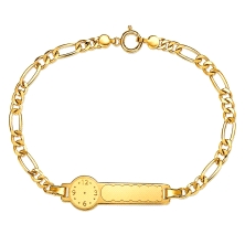 <P><STRONG>Pulsera con chapa de bebé oro 18k 14 cm reloj.<BR></STRONG><STRONG>Esclava</STRONG>&nbsp;de<STRONG> bebé</STRONG> que