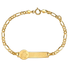 <STRONG>Esclava de bebé osito oro 18k 14 cm.<BR>Esclava</STRONG>&nbsp;de<STRONG> bebé</STRONG> que combina 1 eslabón liso alarga