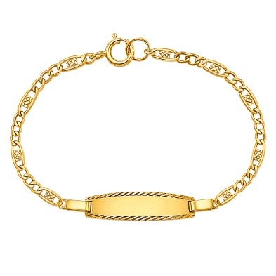 <STRONG>Esclava bebé oro 18k 11 cm combinada</STRONG><BR><STRONG>Esclava</STRONG> para <STRONG>bebé&nbsp;</STRONG>que combina es