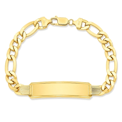 <STRONG>Esclava hombre oro 18k 3x1 8 mm</STRONG>&nbsp;&nbsp; <BR>Esta<STRONG> pulsera con chapa de oro</STRONG> tiene unos eslab