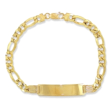 <STRONG>Esclava 3x1 oro 18 k 6 mm</STRONG> <BR><STRONG>Esclava para hombre de oro</STRONG> de eslabon 3x1 con un ancho de <STRON
