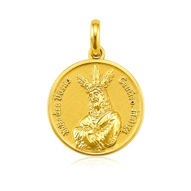 <STRONG>Medalla Cautivo 17 mm oro amarillo 18k</STRONG>. <STRONG>Medalla Cautivo</STRONG>&nbsp;fabricada en <STRONG>oro</STRONG>
