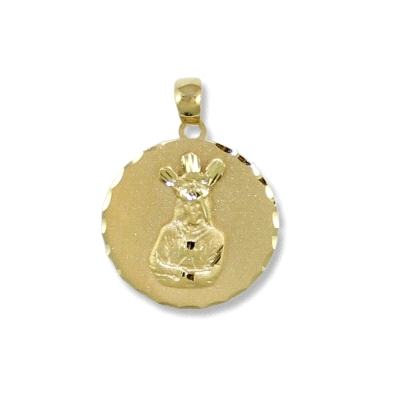 <P><STRONG>Medalla Cautivo 18 mm oro amarillo 18k</STRONG>. <STRONG>Medalla Cautivo</STRONG> con un diámetro de <STRONG>18 mm</S