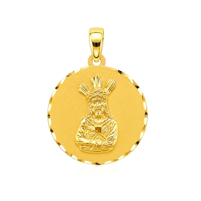 <P><STRONG>Medalla Cautivo 16 mm oro amarillo 18k</STRONG>. <STRONG>Medalla Cautivo</STRONG> con un diámetro de <STRONG>16 mm</S
