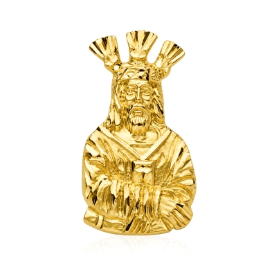 <STRONG>Medalla silueta Cautivo 31 x 17 mm oro amarillo 18k</STRONG>. <STRONG>Medalla</STRONG> de Nuestro Padre Jesús<STRONG> Ca
