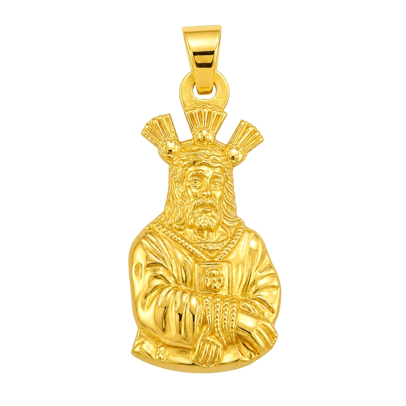 <STRONG>Medalla silueta Cautivo 29 x 15 mm oro amarillo 18k</STRONG>. Medalla <STRONG>Cautivo</STRONG> fabricada en <STRONG>oro<