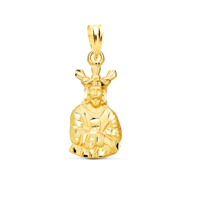 <STRONG>Medalla silueta Cautivo 19 x 10 mm oro amarillo 18k</STRONG>. <STRONG>Medalla</STRONG> en silueta de <STRONG>Nuestra Pad