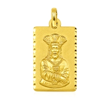 <STRONG>Medalla Cautivo 24 x 15 mm oro amarillo 18k</STRONG>. <STRONG>Medalla&nbsp;rectangular</STRONG> de Nuestro Padre Jesús <