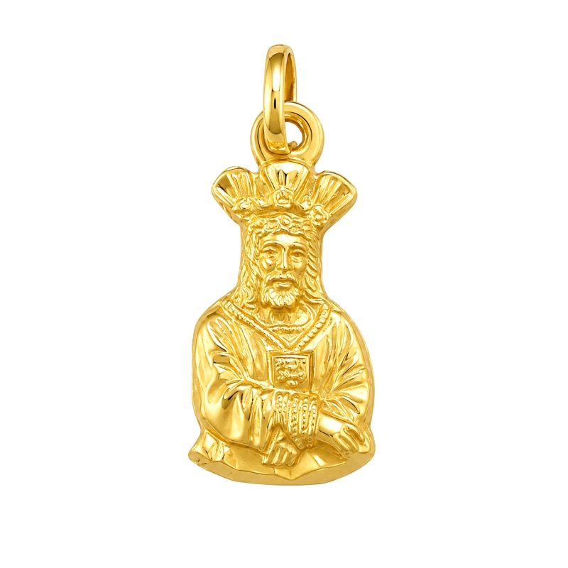 <STRONG>Medalla silueta Cautivo 20 x 11 mm oro amarillo 18k</STRONG>. Medalla <STRONG>Cautivo</STRONG> en <STRONG>silueta</STRON