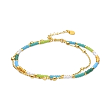 <STRONG>Pulsera doble mujer Luxenter BXA550YC3000</STRONG><BR><STRONG>Pulsera</STRONG> doble para<STRONG> mujer</STRONG> con cue