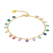 <STRONG>Pulsera Luxenter dorado multicolor BXA521Y0B00</STRONG><BR><STRONG>Pulsera</STRONG> para <STRONG>mujer Luxenter</STRONG>