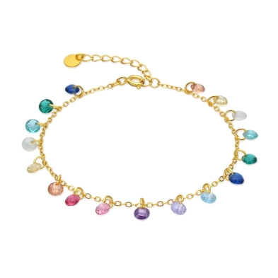 <STRONG>Pulsera Luxenter dorado multicolor BXA521Y0B00</STRONG><BR><STRONG>Pulsera</STRONG> para <STRONG>mujer Luxenter</STRONG>