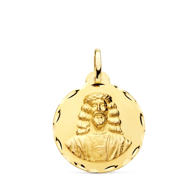 <STRONG>Medalla Cristo Medinaceli 22 mm oro 18k tallas</STRONG>. Medalla del <STRONG>Cristo</STRONG> de <STRONG>Medinaceli</STRO