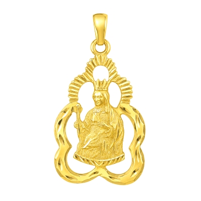 <STRONG>Medalla Virgen de la Victoria 24 x 15 mm oro 18k</STRONG>. Medalla de la Virgen de la Victoria&nbsp;con un tamaño&nbsp;d