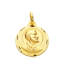 <P><SPAN></SPAN><STRONG>Medalla San Francisco Javier 22 mm oro 18k tallas. </STRONG>Medalla de <STRONG>San Francisco Javier</STR