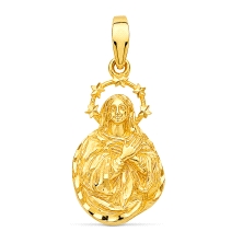 <STRONG>Medalla Virgen de la Inmaculada 25 x 15 mm oro 18k silueta</STRONG>. Medalla en silueta de&nbsp;<STRONG>Inmaculada Conce