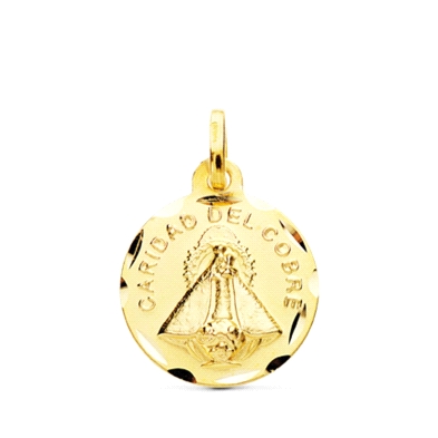 <P><STRONG>Medalla Virgen Caridad del Cobre Cachita 16 mm oro 18k tallas</STRONG>. Medalla de la <STRONG>Virgen de la Caridad de