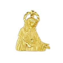 <P><STRONG>Medalla Virgen del Rocio de Málaga 20 x 16 mm oro 18k silueta</STRONG>. <STRONG>Medalla</STRONG> de la <STRONG>Virgen