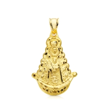 <P><STRONG>Medalla Virgen del Rocio&nbsp;30 x 20 mm oro 18k silueta</STRONG>. <STRONG>Medalla</STRONG> de la <STRONG>Virgen del 