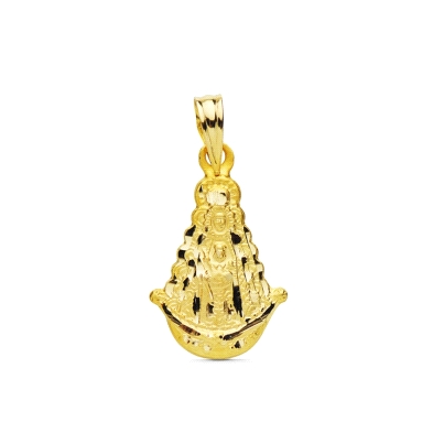 <P><SPAN><SPAN><STRONG>Medalla Virgen del Rocio 15 x 10 mm oro 18k silueta</STRONG>. <STRONG>Medalla</STRONG> en <STRONG>silueta